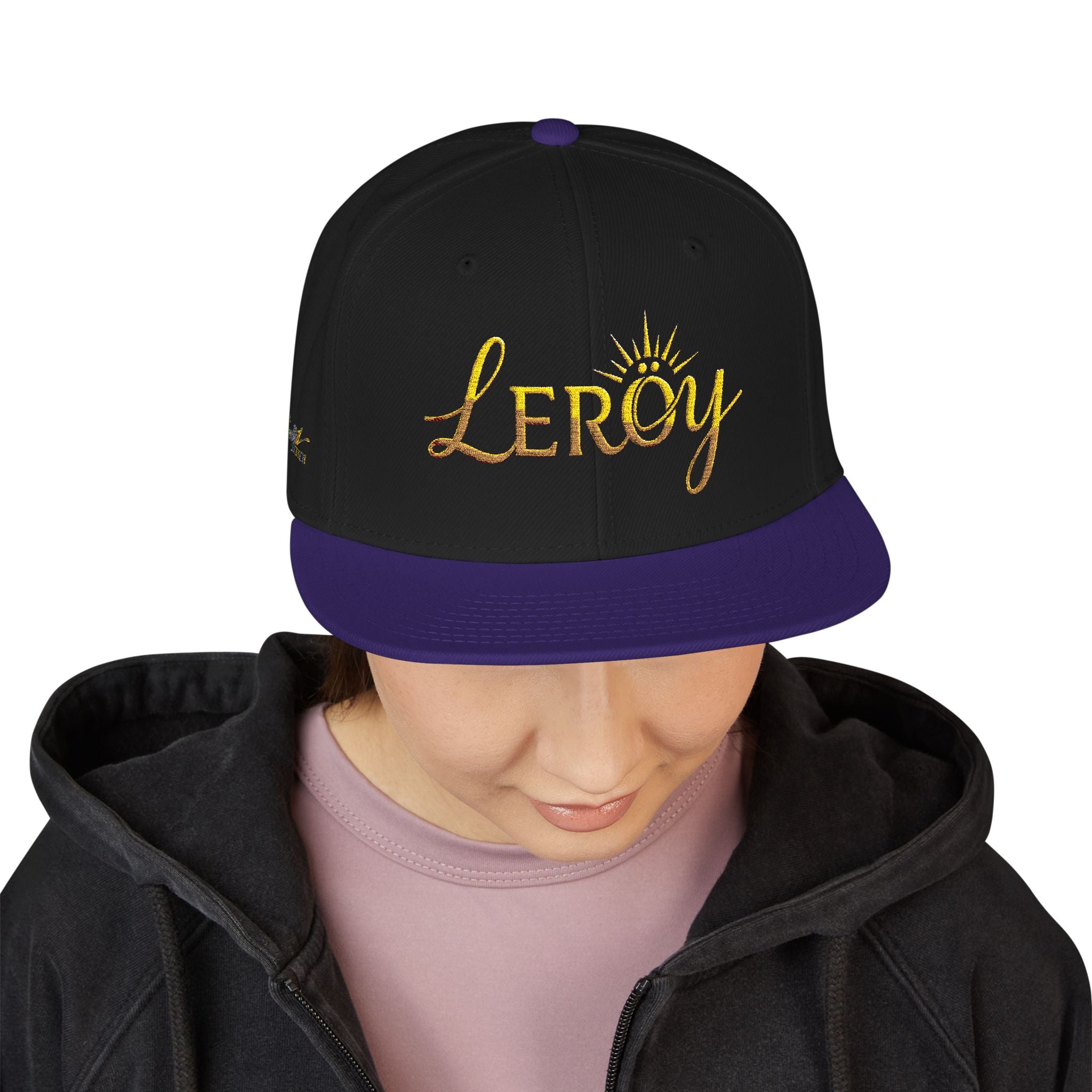 🧢 Leroy Snapback Cap - ‘Euphoria’ Collection