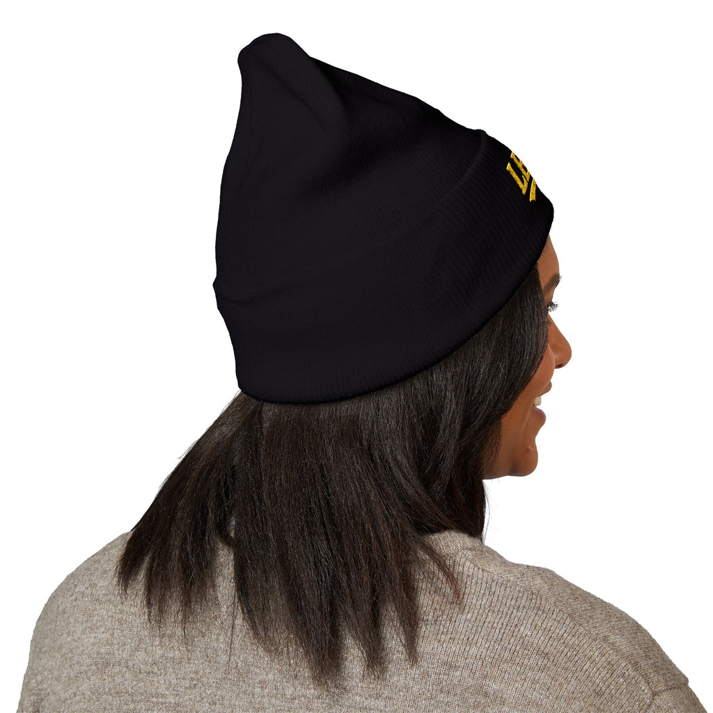 👑 Leroy Classic Embroidered Beanie - The Essence of Luxury