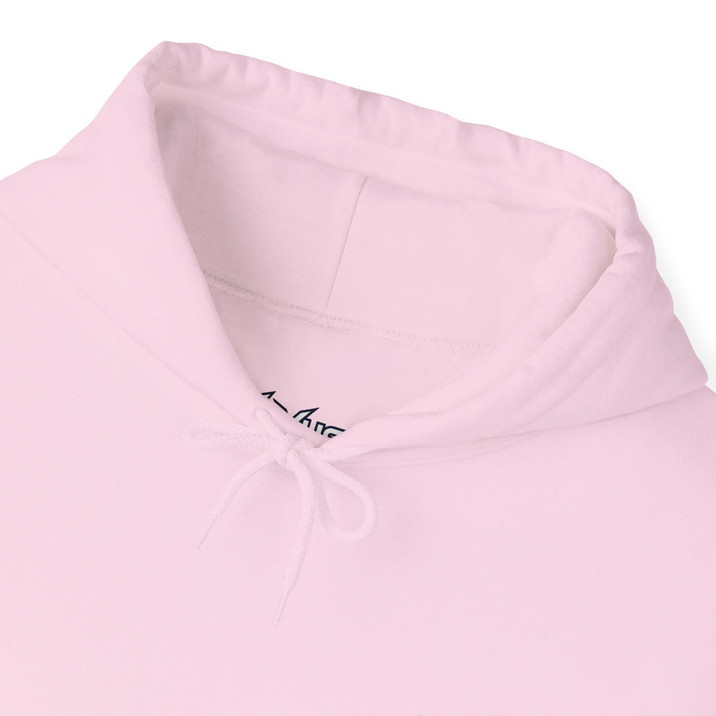 Vexus Logo Hoodie — White Streetwear Pullover with Distressed Graphic