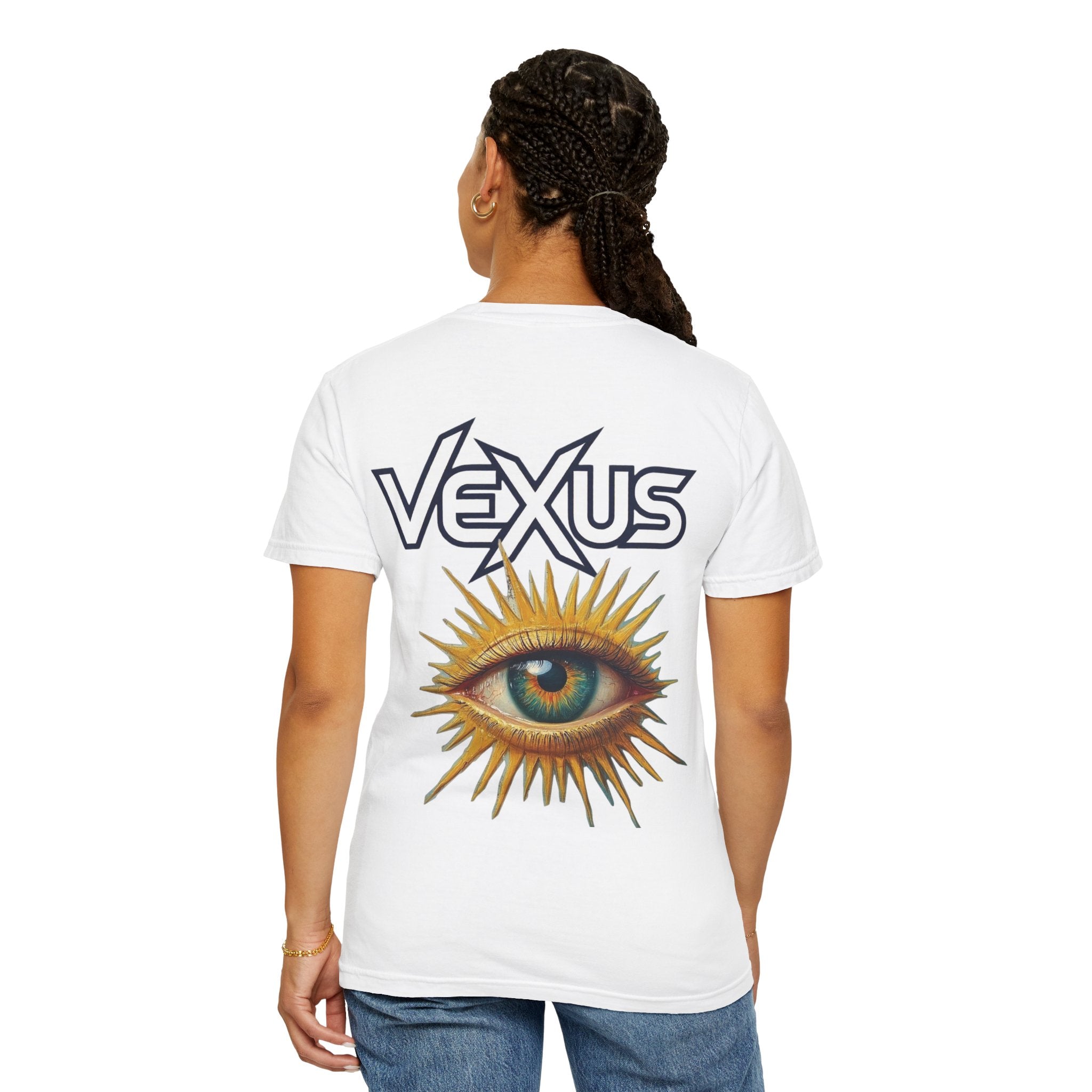 🎨 T-Shirt LERÖY Eye Pop Art  — Retro Psychedelic Graphic Tee with Colorful Eyes