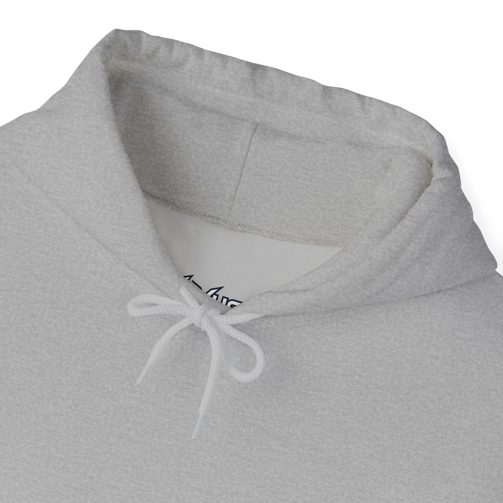 Vexus Logo Hoodie — White Streetwear Pullover with Distressed Graphic