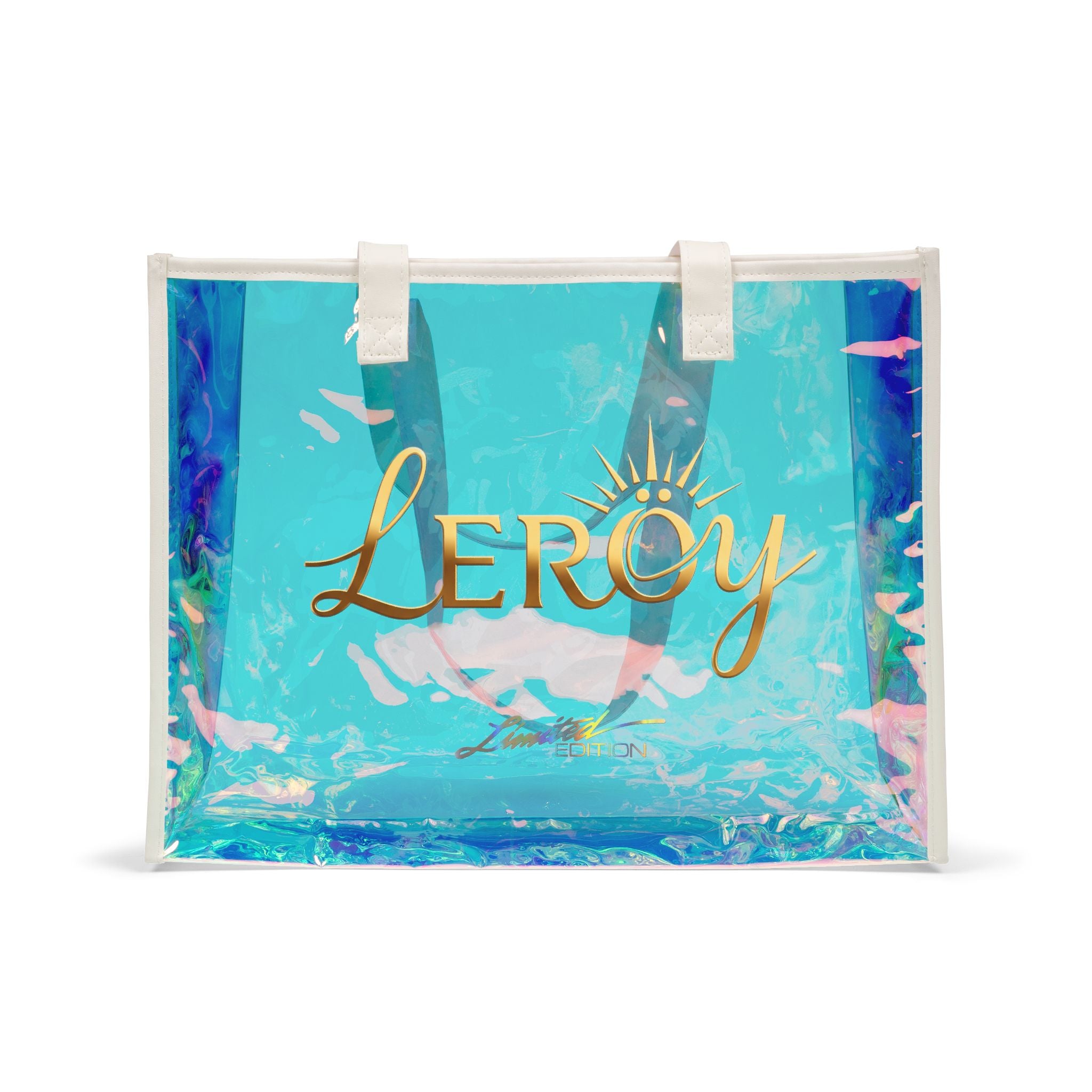 ✨ LEROY Holographic Tote Bag - Summer Vibe