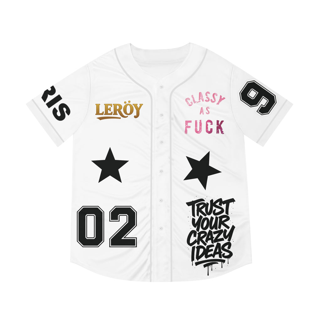 Vexus Limited Edition Baseball Jersey — 'XOXO' Lip & Grenade Graphic