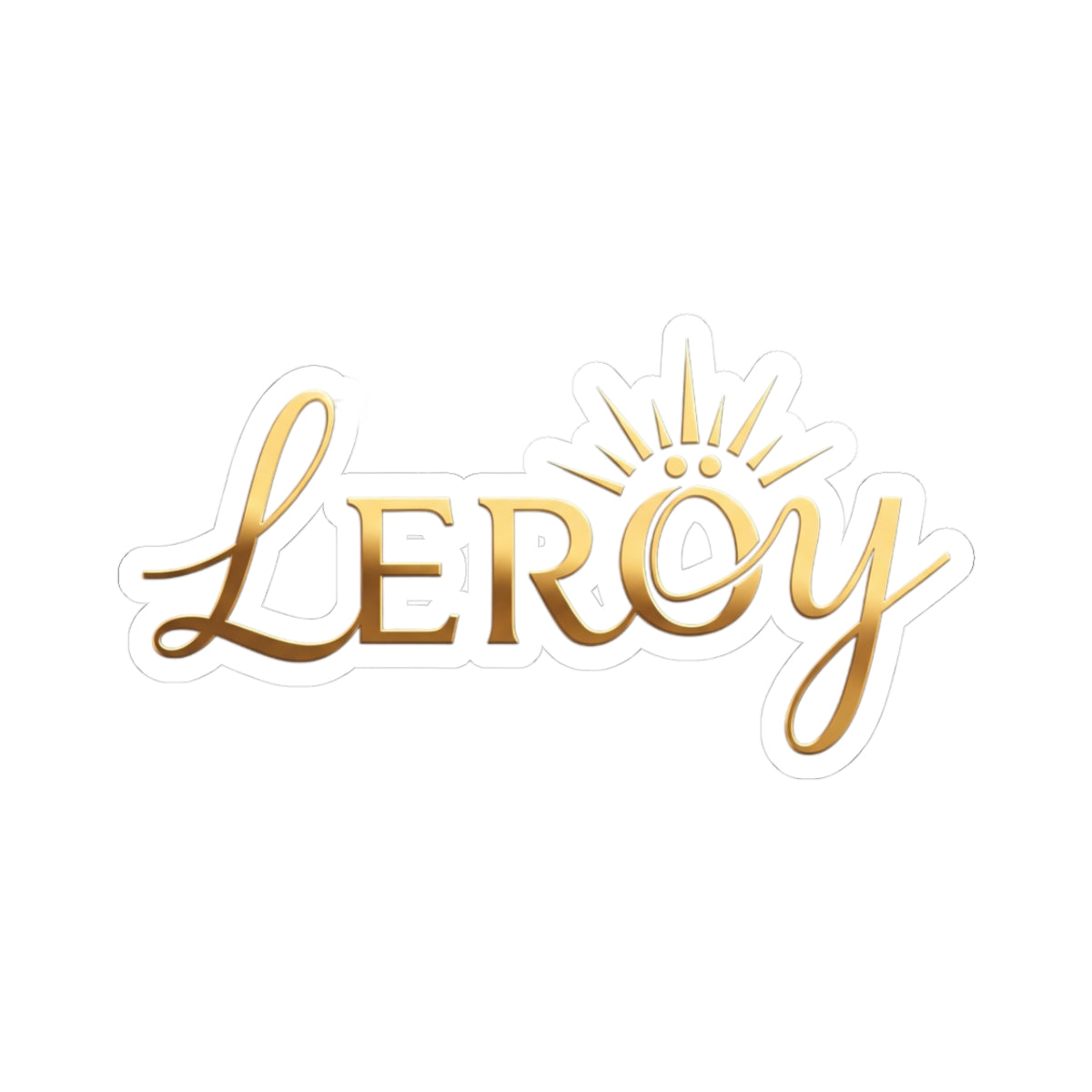 ✨ LEROY Stickers - Declare Your Next Level