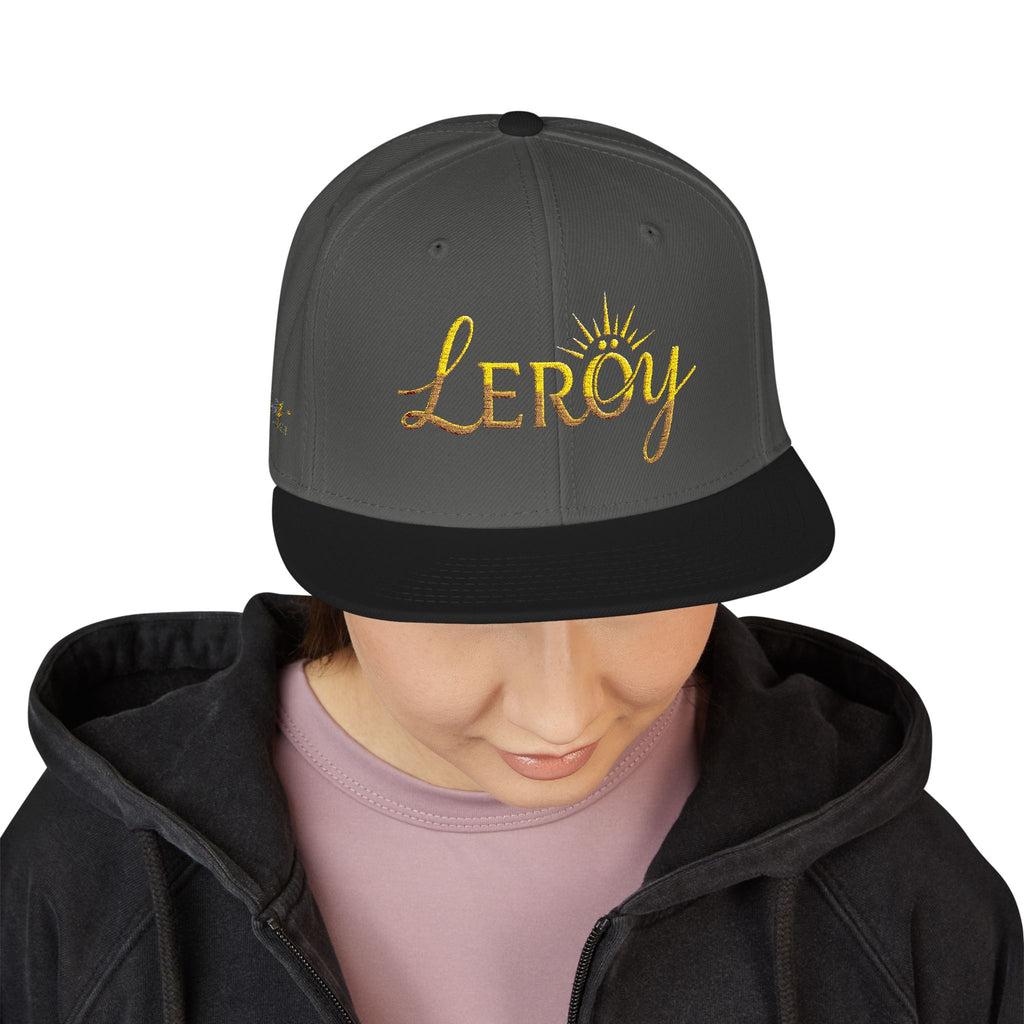 🧢 Leroy Snapback Cap - ‘Euphoria’ Collection