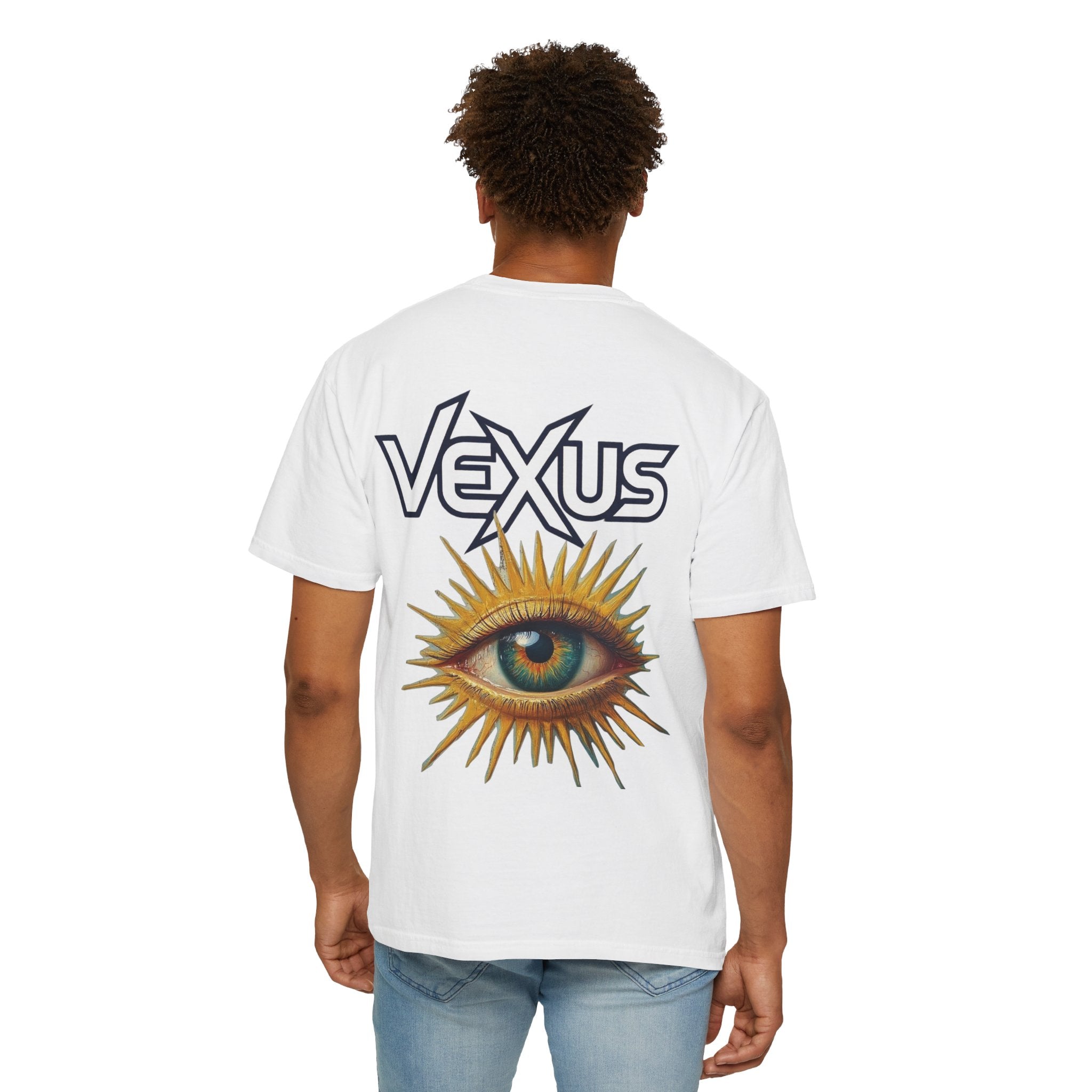 🎨 T-Shirt LERÖY Eye Pop Art  — Retro Psychedelic Graphic Tee with Colorful Eyes