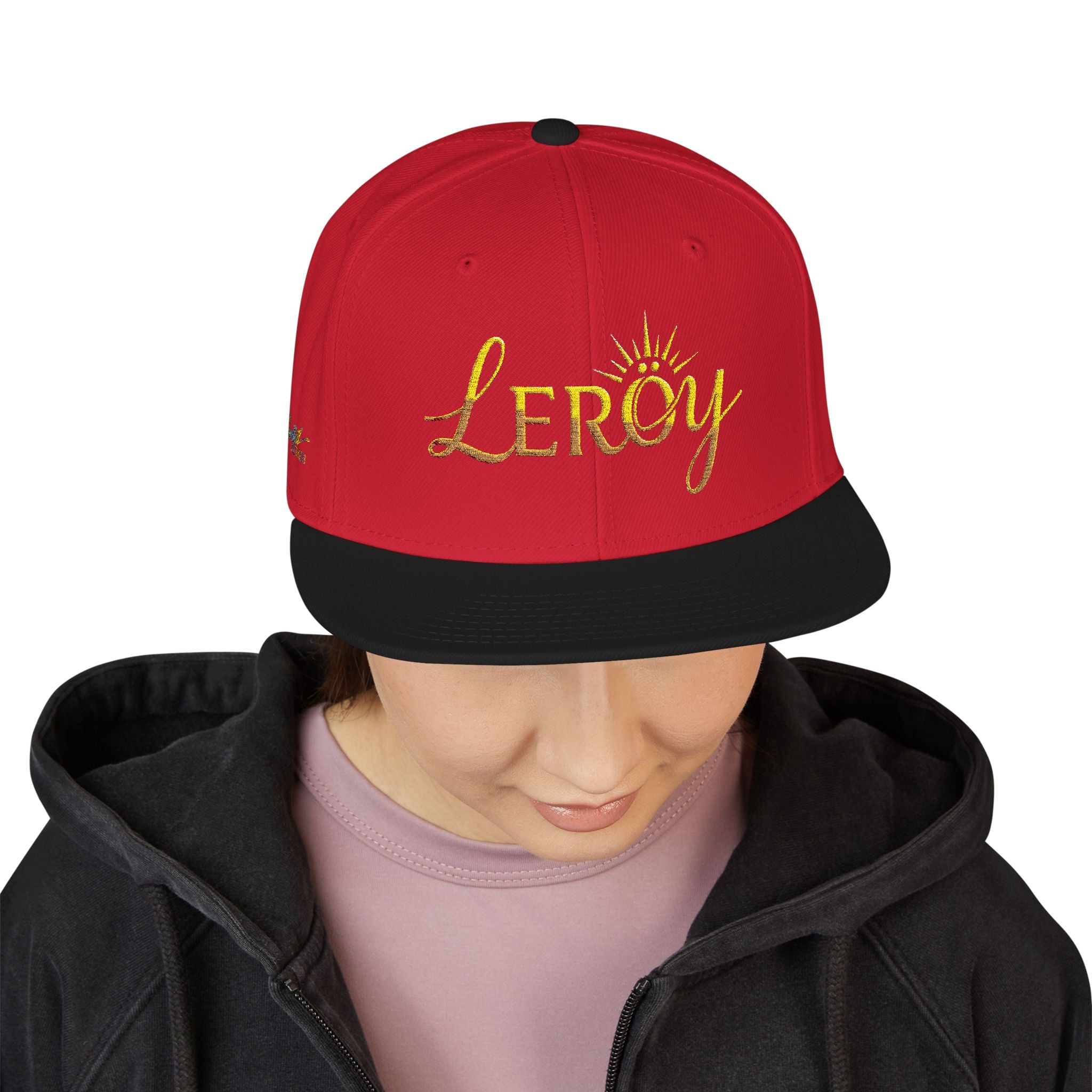 🧢 Leroy Snapback Cap - ‘Euphoria’ Collection