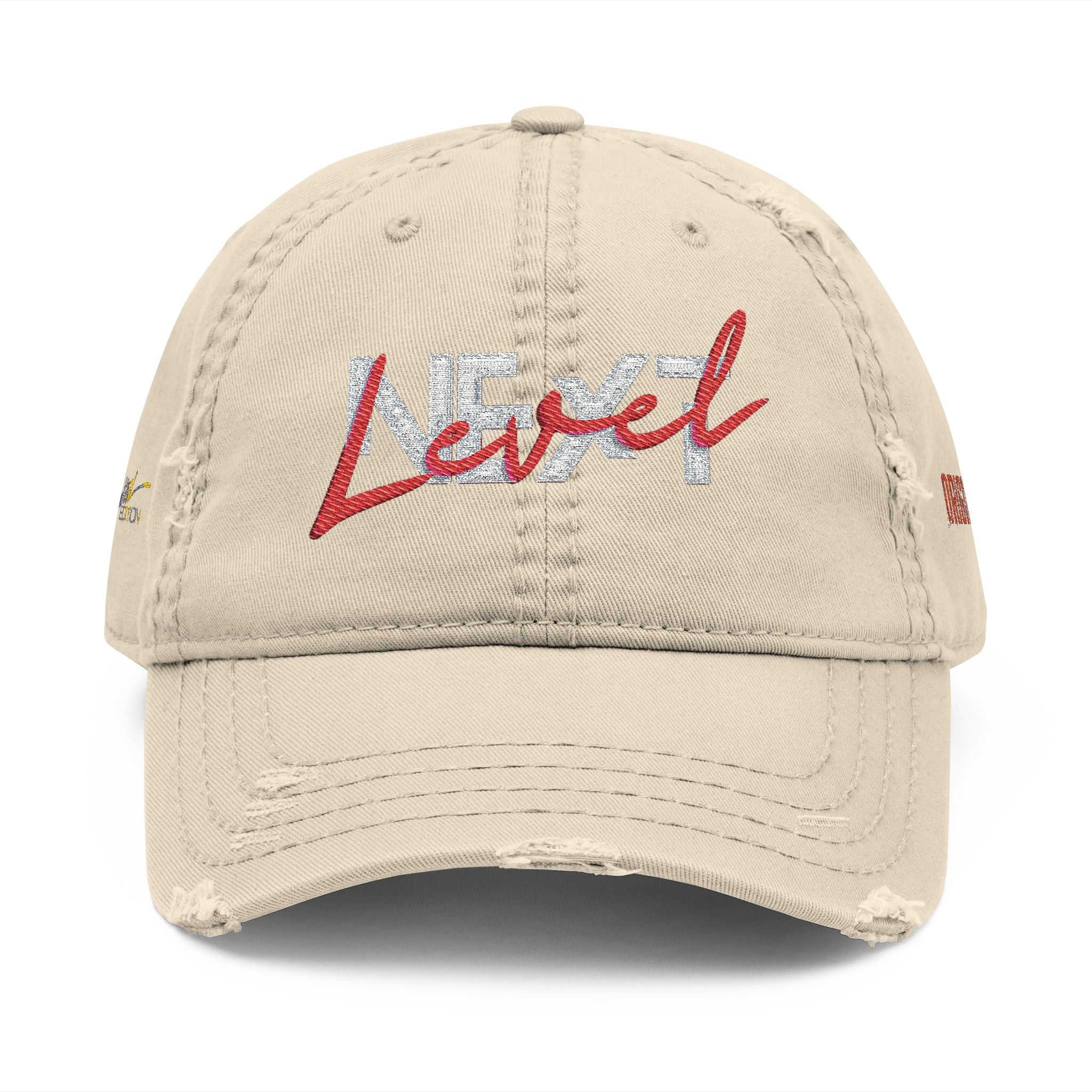 👑 Leroy Distressed Dad Hat - Stile Boss Next Level