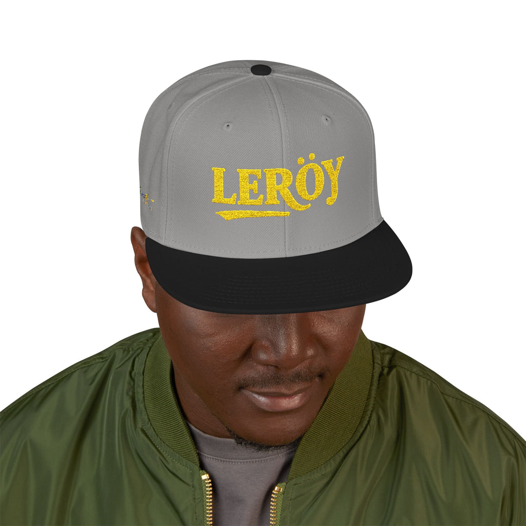 🧢LERÖY - VEXUS Snapback Cap: The NEW Standard. UNRULY STYLE.