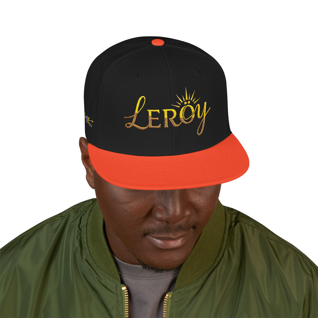 🧢 Leroy Snapback Cap - ‘Euphoria’ Collection