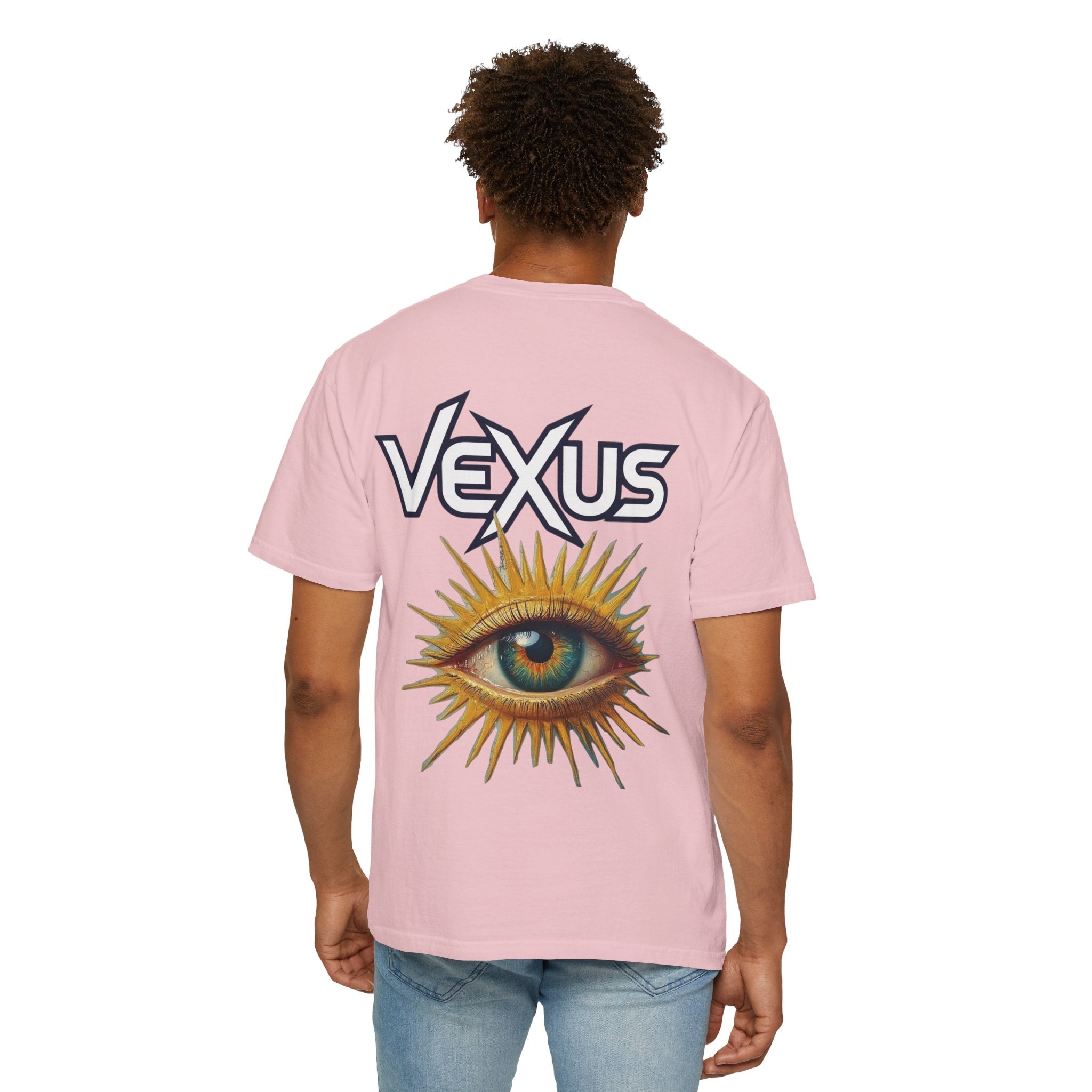 🎨 T-Shirt LERÖY Eye Pop Art  — Retro Psychedelic Graphic Tee with Colorful Eyes
