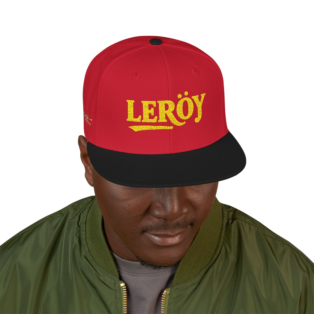 🧢LERÖY - VEXUS Snapback Cap: The NEW Standard. UNRULY STYLE.