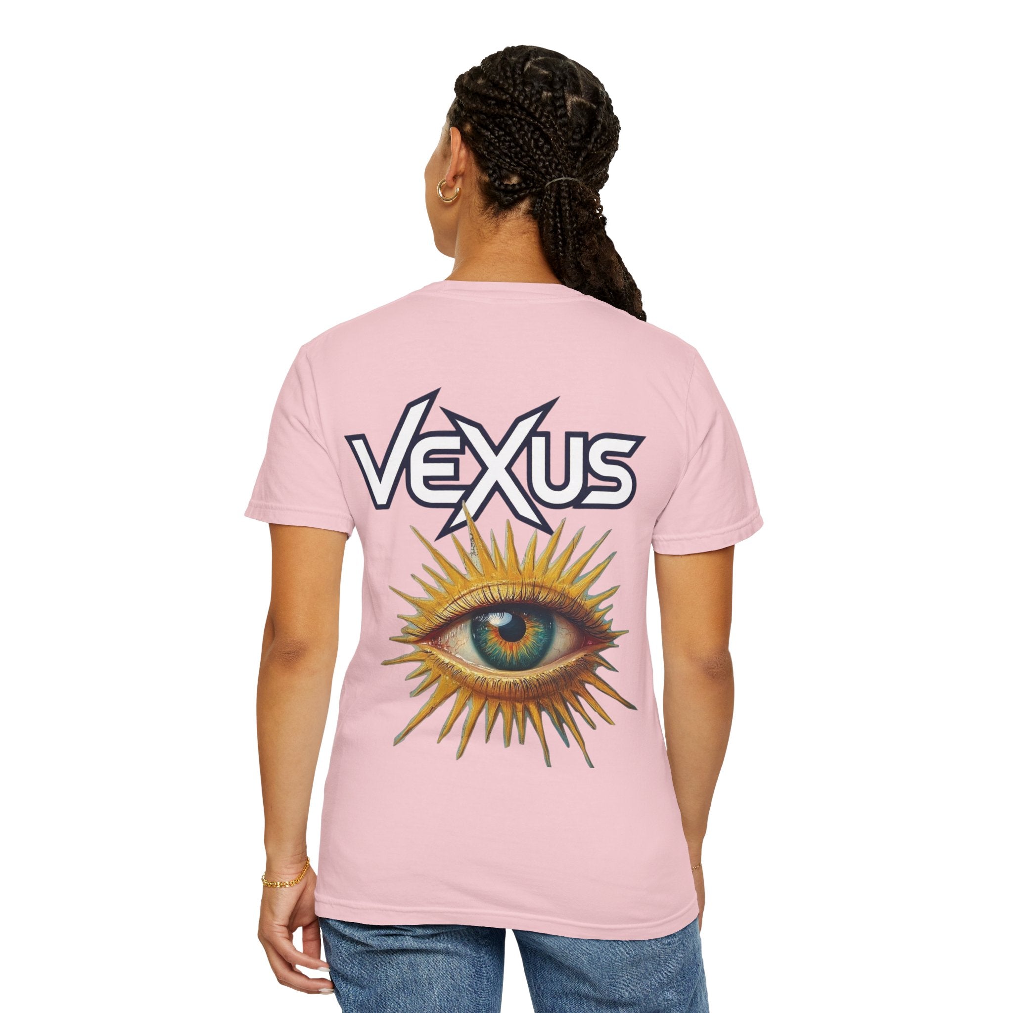 🎨 T-Shirt LERÖY Eye Pop Art  — Retro Psychedelic Graphic Tee with Colorful Eyes
