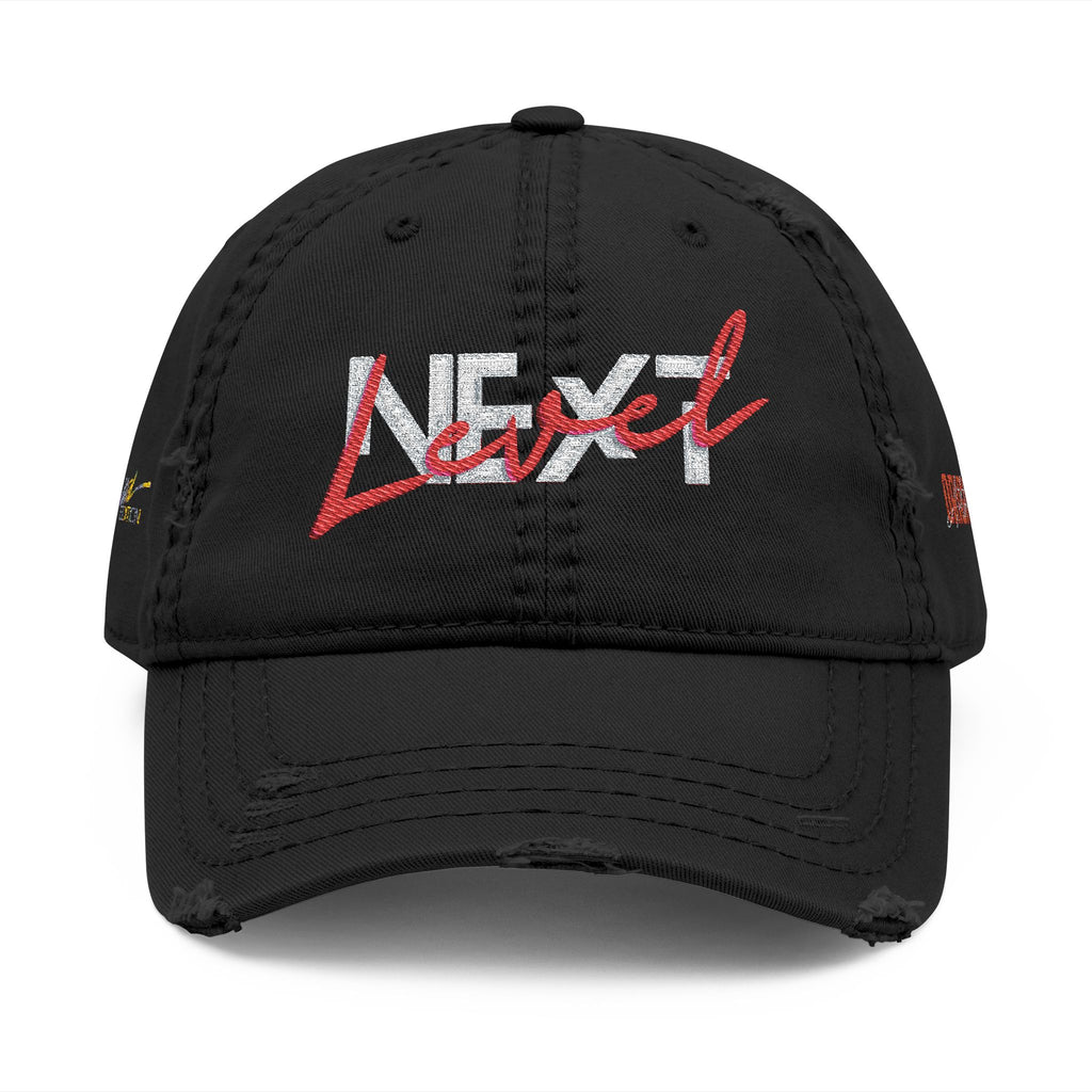 👑 Leroy Distressed Dad Hat - Stile Boss Next Level
