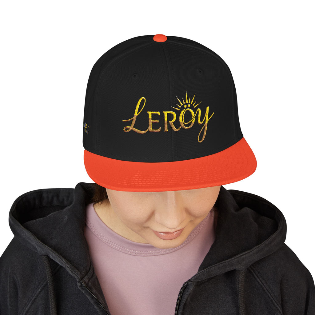 🧢 Leroy Snapback Cap - ‘Euphoria’ Collection
