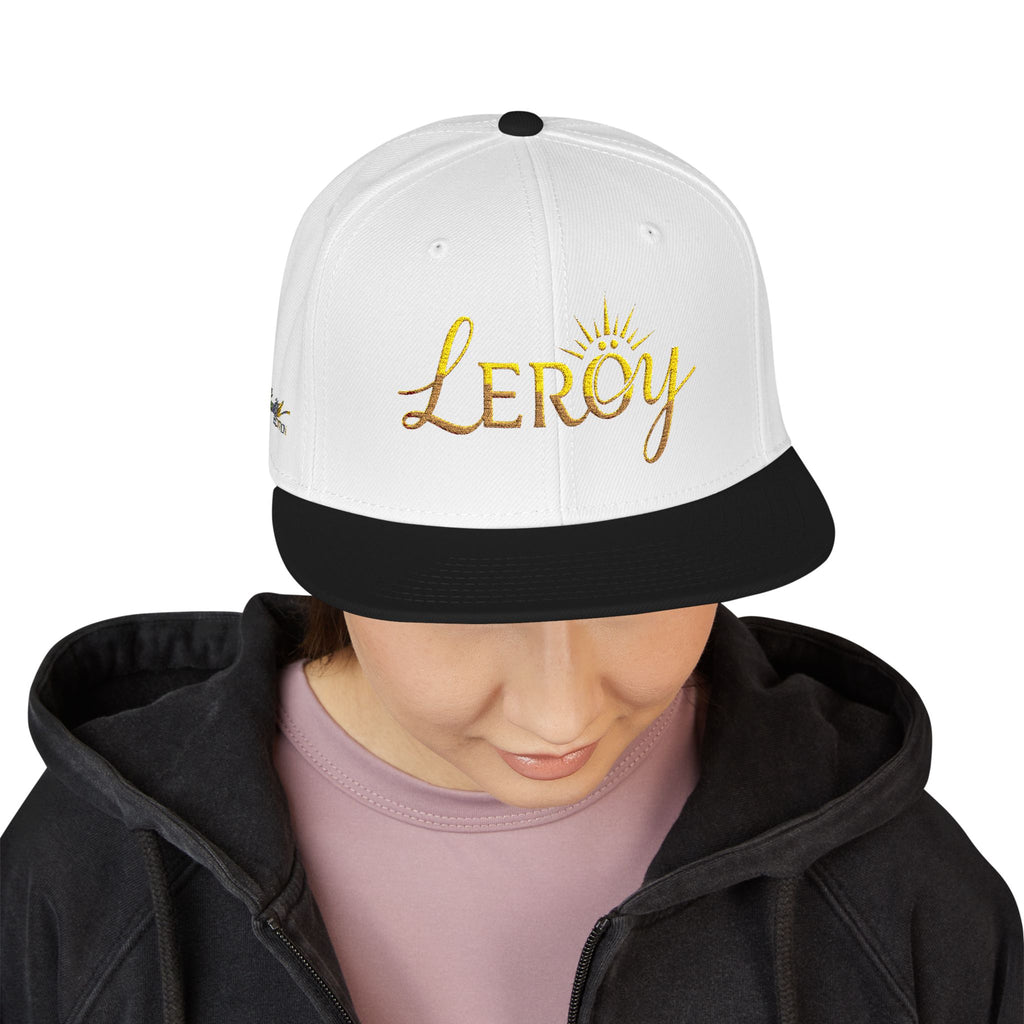 🧢 Leroy Snapback Cap - ‘Euphoria’ Collection