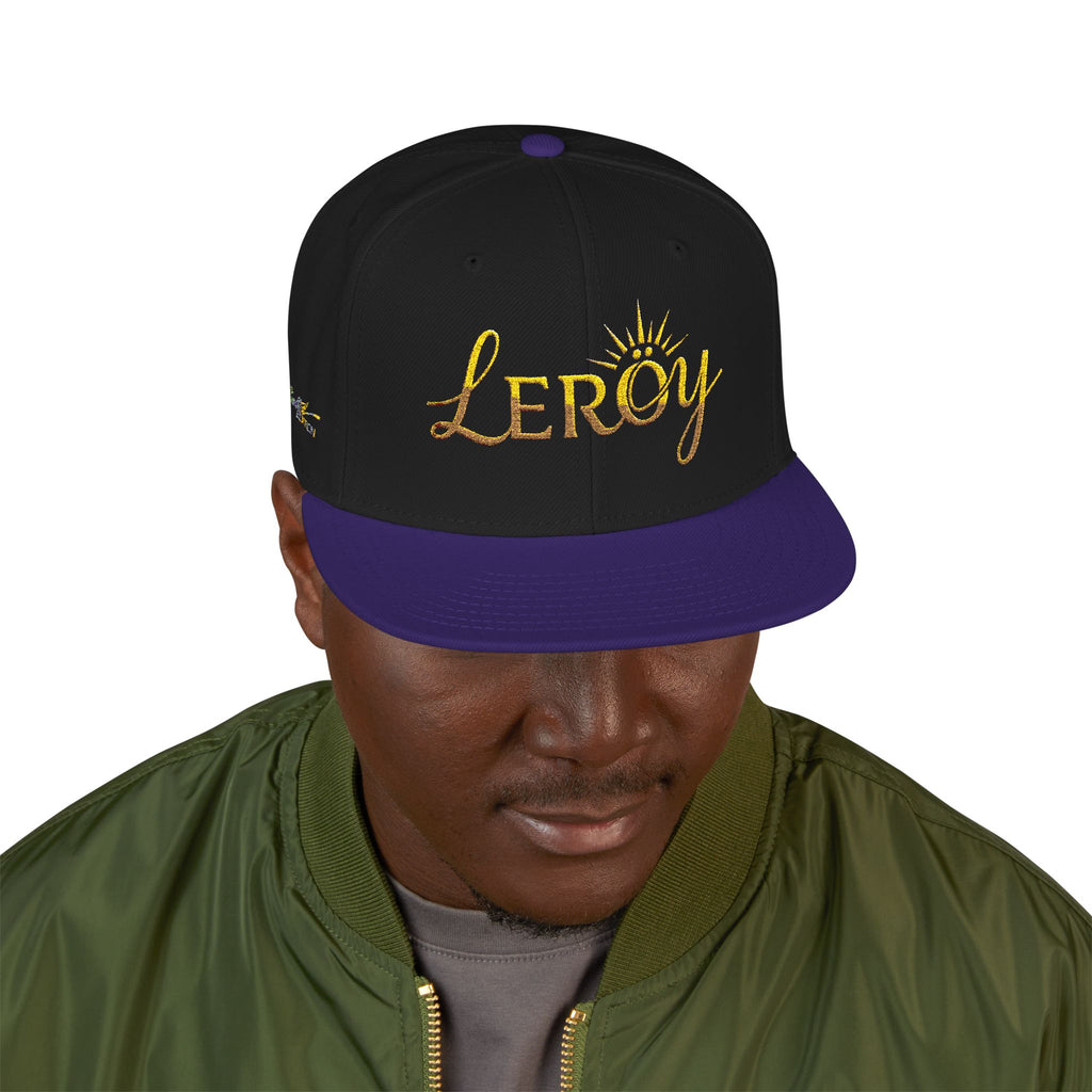🧢 Leroy Snapback Cap - ‘Euphoria’ Collection