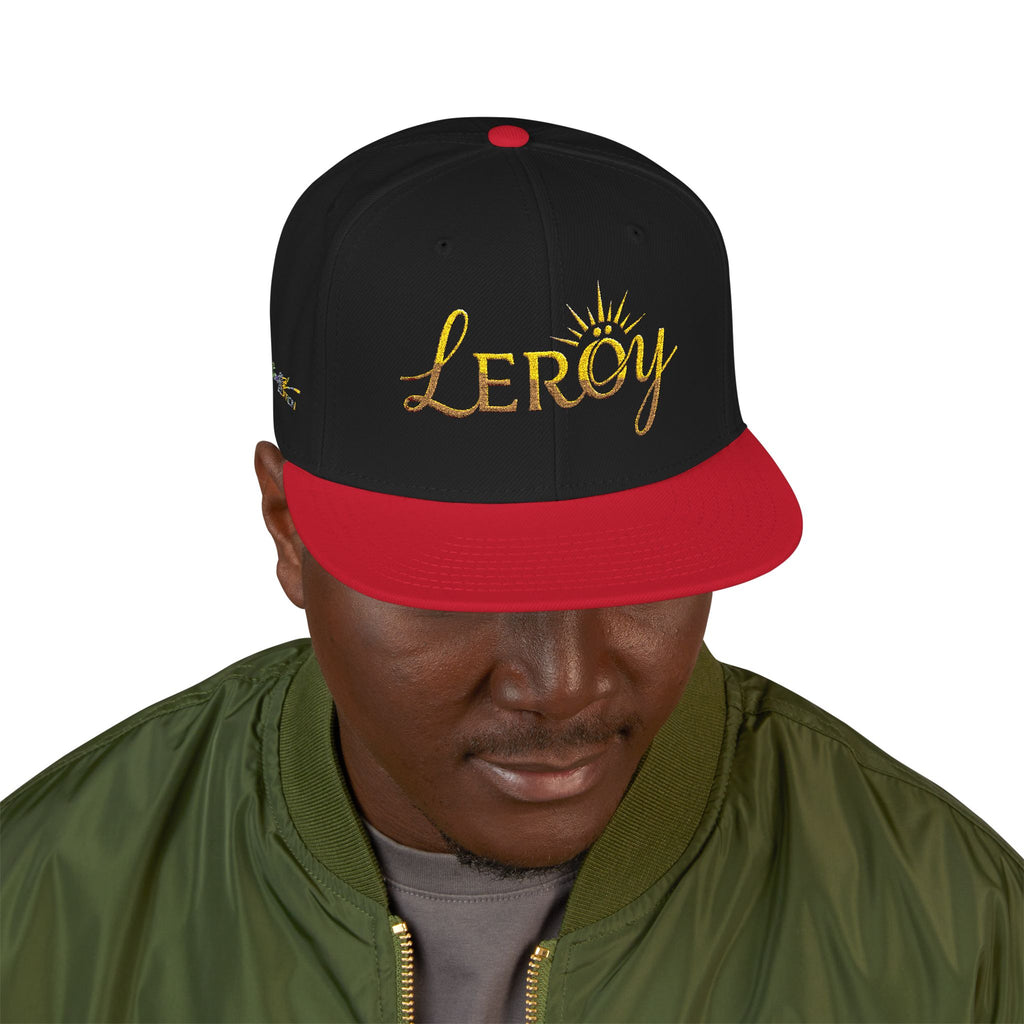 🧢 Leroy Snapback Cap - ‘Euphoria’ Collection