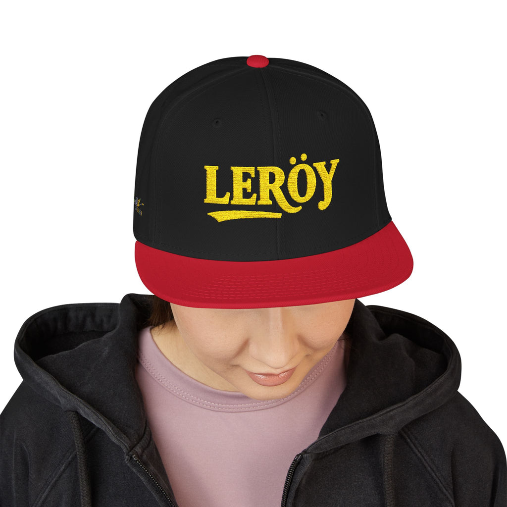 🧢LERÖY - VEXUS Snapback Cap: The NEW Standard. UNRULY STYLE.