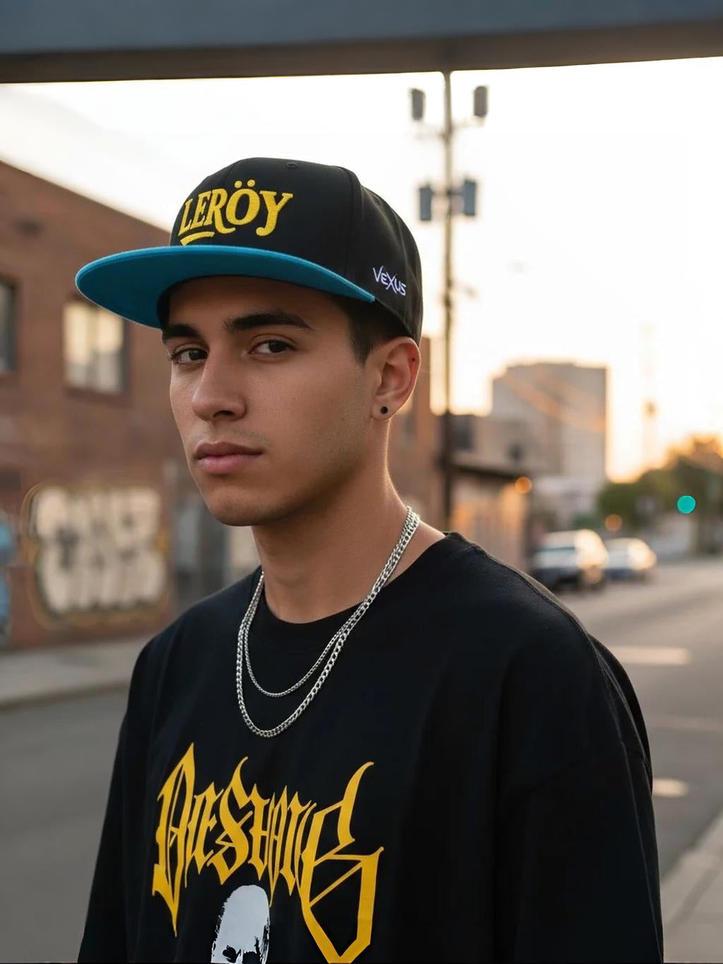 🧢LERÖY - VEXUS Snapback Cap: The NEW Standard. UNRULY STYLE.