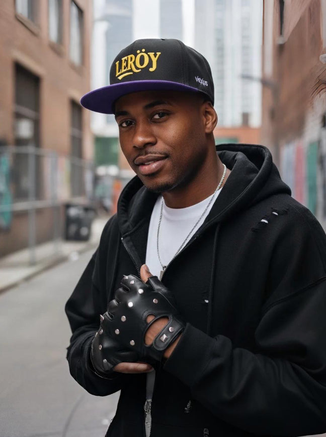 🧢LERÖY - VEXUS Snapback Cap: The NEW Standard. UNRULY STYLE.