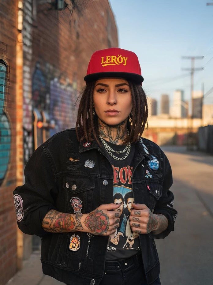 🧢LERÖY - VEXUS Snapback Cap: The NEW Standard. UNRULY STYLE.