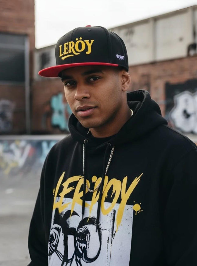 🧢LERÖY - VEXUS Snapback Cap: The NEW Standard. UNRULY STYLE.